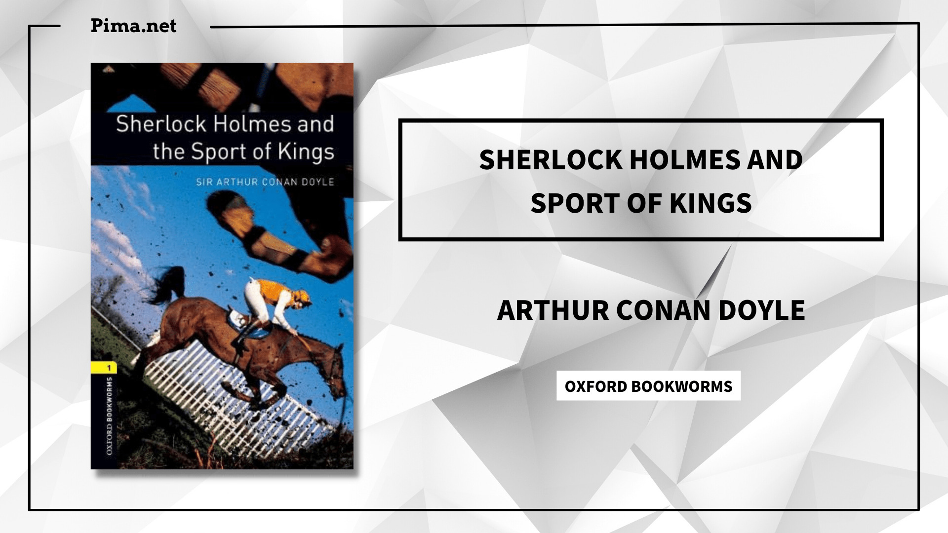 Sherlock Holmes and Sport of Kings